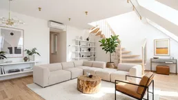 Hochwertige Dachgeschoß-Maisonette mit Terrasse in Top-Lage von 1150 Wien: Fantastischer Fernblick | Klimaanlage | Lichtdurchflutet | 1A-Zustand