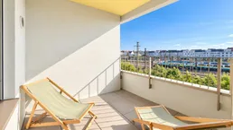 ++ Moderne 2-Zimmer-Wohnung mit Loggia &amp; Bick auf den Wienerwald I inkl. Lift, Fußbodenheizung und Einbauküche ++