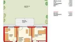 3-Zimmer-Wohnung in Leibnitz, Kaindorf an der Sulm
