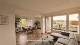 PROVISIONSFREI VOM EIGENTÜMER! FERNSICHT! 3-ZIMMER WOHNUNG MIT TERRASSE NÄHE STEINHOFGRÜNDE!