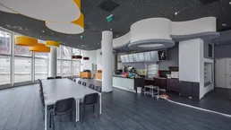 Gastrofläche im Andromeda Tower!