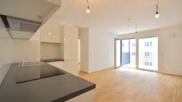 IU – Moderne 2-Zimmer Wohnung mit Balkon in Hofruhelage (verfügbar ab 01.07.2024)