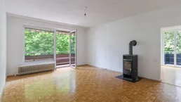 4 Zimmer, 2 Freiflächen, viel Platz: Naturgenuss mit City Anschluss - 3 Jahre befristete große Mietwohnung