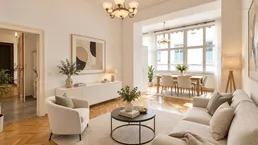 Wiener Altbau mit Charakter – 88 m², Terrasse &amp; außergewöhnliche Holzdecke