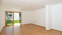 Provisionsfrei ! Charmante 1,5-Zimmer Gartenwohnung mit Terrasse !