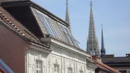 Dreistöckige Maisonettewohnung mit zwei Terrassen im Zentrum von Wien
