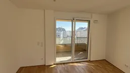 2-ZIMMER-NEUBAU MIT 6,48 m² LOGGIA | 53 m² | U1 KEPLERPLATZ