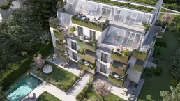 VERKAUFSSTART - Leben im Herzen von Wien 1130! Highlight sind Pool und Outdoorküche im Gemeinschaftsgarten - Erstbezug