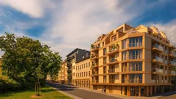Moderne Gartenwohnung - Erstbezug mit Terrasse Loggia in Top-Lage nahe U-Bahn