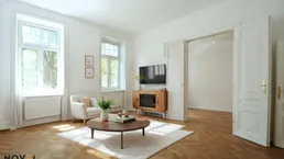 Sanierungsbedürftige, großzügige 4-Zimmer-Wohnung mit Loggia