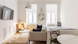 Luxuriöse Designerwohnung am Donaukanal