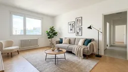 Teilsanierung – Ruhige 3-Zimmer Wohnung – Innenhoflage – Praktischer Grundriss – Nahe U2