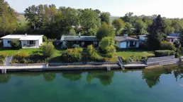 Eigengrund! Ruheoase 15 min von Wien: Bungalow am Badesee, ganzjährig bewohnbar