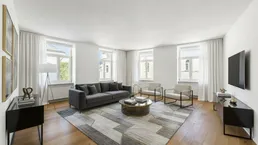 Helle 2-Zimmer-Wohnung in Toplage der Rüdigergasse