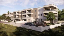 Wohnung ŠTINJAN – NEUBAU IN DER NÄHE DES MEERES UND DER STADT. Wohnung D Gebäude A