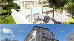 Haus Verkauf eines modernen Hauses mit Pool in einem ruhigen und schönen istrischen Ort, Juršići, Svetvinčenat!