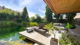 Modernes Wohnhaus mit Schwimmteich!