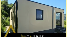 Mobile Home erweiterbar, mit Terrasse