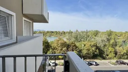 Wohnen mit Blick auf den Badeteich Hirschstetten - inklusive Mobiliar
