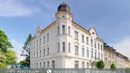 Altbaujuwel mit 77,66 m² – Sanierungsbedürftige Erkerwohnung mit Süd-Ausrichtung &amp; Weitblick in Döbling