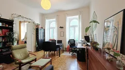 Einsiedlerpark: Herrliche Eckwohnung + Grünblick + Nachmittagssonne + 650m zur U4 + befristet bis 06/2026