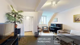 Erstklassige Innenstadtwohnung | 2 Zimmer | möbliert | Nähe Volksoper