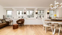 Stilvoll eingerichtete 3-Zimmer-Wohnung, kernsaniert – mitten im Zentrum von Wien