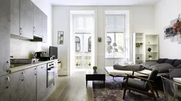 Saniert und sofort beziehbar | 2 Zimmer mit Balkon