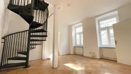Gemütliche Maisonette in sehr ruhiger Innenhoflage - 66 m² WNFL