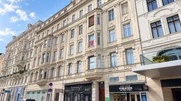 Repräsentatives 5-Zimmer-Altbaubüro mit beeindruckender Raumhöhe, großzügigen Räumen, Klimaanlage und Top-Standort am Naschmarkt