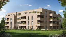 Exklusives Wohnen: 94 m², 4-Zimmer Penthouse mit 29 m² Terrasse in Holz-Massivbau