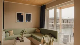 Wohnen am Hirschengrün in Salzburg - 2 Zimmer Wohnung mit Balkon im 4 OG./ Top 29