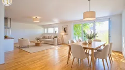 Familienfreundlich wohnen: 4 Zimmer, große Südwestterrasse und Garten