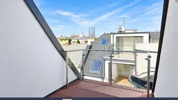 ** DACHGESCHOSS - MAISONETTE MIT TERRASSE - ERSTBEZUG - 112 m2 IN BEGEHRTER LAGE DES 3.BEZIRKS **