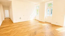 Luxuriöse Altbauwohnung mit zwei Balkonen in Toplage des 3. Bezirks