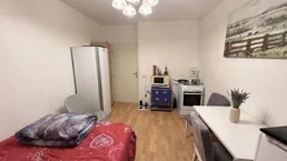FIXPREIS – Leistbare 1-Zimmer-Wohnung im Erdgeschoss in Wels.