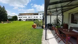 neuwertige ruhige Garten-Wohnung (Eckhaus), Niedrigstenergie A+