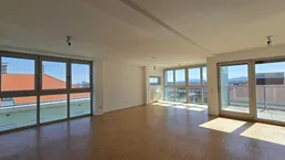 EXKLUSIVES DACHGESCHOSS-REFUGIUM: Über 100 m² Penthouse-Feeling mit Sonnenterrasse direkt an der U3!