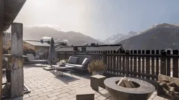 Ferienimmobilie im Miteigentum: Luxuriöses Chalet im Alpin-Chic mit Panoramablick in die Berge