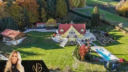 Luxusvilla, Chalet, Pool, Weinkeller, Landwirtschaft und 7 Hektar Naturidylle nahe Deutschlandsberg