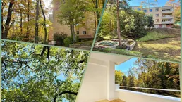 Idylle und Natur pur - Sehr gut aufgeteilte Wohnung mit Balkon in Grünruhelage
