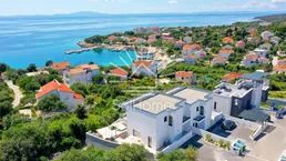 VIDEO! Häuser mit Pool und Meerblick – In der Nähe von Novalja, Kroatien