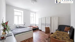 Helle und gepflegte 3-Zimmer Altbauwohnung zum Süden ausgerichtet, 2 Einheiten: 2 Küchen, 2x Bäder mit WC, Top Infrastruktur