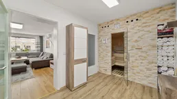 TOP-Preis: Elegante, hochwertig sanierte ca. 93m² Loggia-Wohnung mit Sauna &amp; Homeoffice – beste U1-Anbindung!