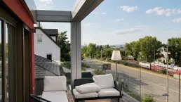 Für Paare oder Familien - moderne und lichtdurchflütete 3-Zimmer Neubauwohnung mit Terrasse und Weitblick über die Donaupanorama in 1190 Wien!