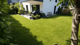 Gartenparadies in Maxglan: Maisonette mit 133 m² Eigengarten, 2 Terrassen &amp; 70 m² Extra-Raum