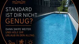 Vollmöblierte 2-Zimmer Designwohnung mit Fußbodenkühlung, Balkonkraftwerk, Sauna &amp; Pool