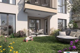 sonnige 3-Zimmer-Eigentumswohnung mit Garten / Neubau / Erstbezug - hier wird Ihr Wohntraum wahr!