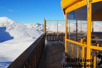 Jausenstation im Brunnalm Skigebiet im Defereggental