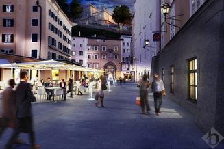 Salzburg Altstadt: 170 qm Gewerbefläche in Bestlage